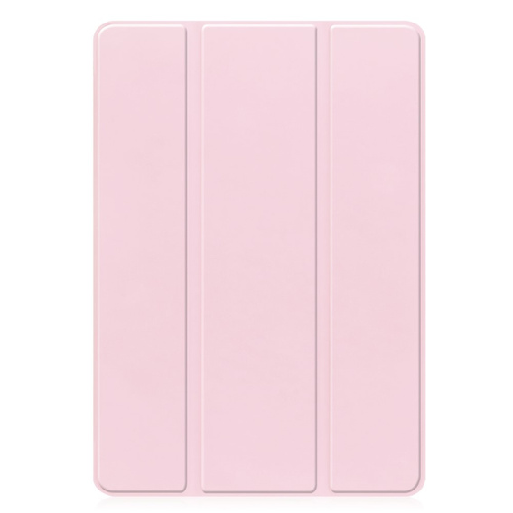 Case for Samsung Galaxy Tab S10+ Plus, Smartcase with stylus space, pink