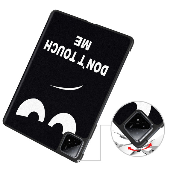 Case for Xiaomi Pad 6S Pro 12.4, Smartcase, don't touch me