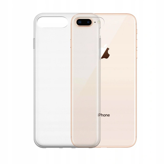 Thin Case for iPhone 8 Plus/7 Plus, Slim, transparent