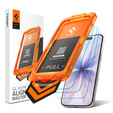 Spigen Glas.tR AlignMaster Slim tempered glass for iPhone 17