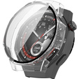2in1 Case + Tempered Glass for Huawei Watch GT 5 Pro 46mm, transparent