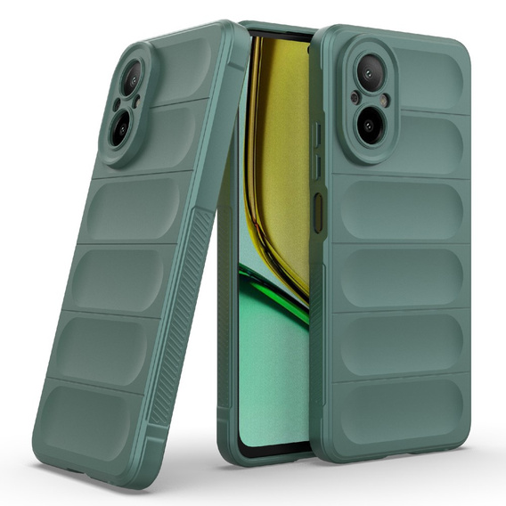 Case for Realme C67, Gaming Shockproof, green