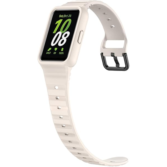 Silicone Strap with Case for Samsung Galaxy Fit 3