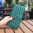 Flip case for Samsung Galaxy A56, Wallet, BINFEN COLOR, green