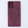 Case for Motorola Moto G53, ERBORD Vintage, wallet with flap, red