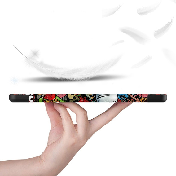 Case for Huawei MatePad SE 10.4 2022, Smartcase, graffiti