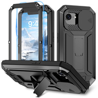 Armored case for iPhone 16E, R-JUST, black