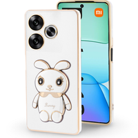 Case for Xiaomi Redmi 13, Rabbit, white