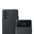 Original Samsung Case for Galaxy A53 5G, S View Wallet Cover, black