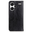 Case for Xiaomi Redmi Note 13 Pro+, Wallet Litchi Leather, black