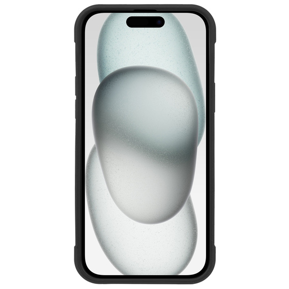 Case for iPhone 15, ERBORD Armor Mag, black