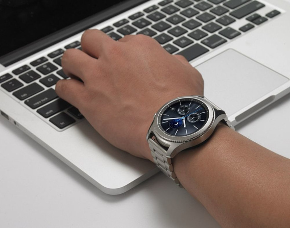 Stainless Steel Strap for Samsung Galaxy Watch 46mm - Black