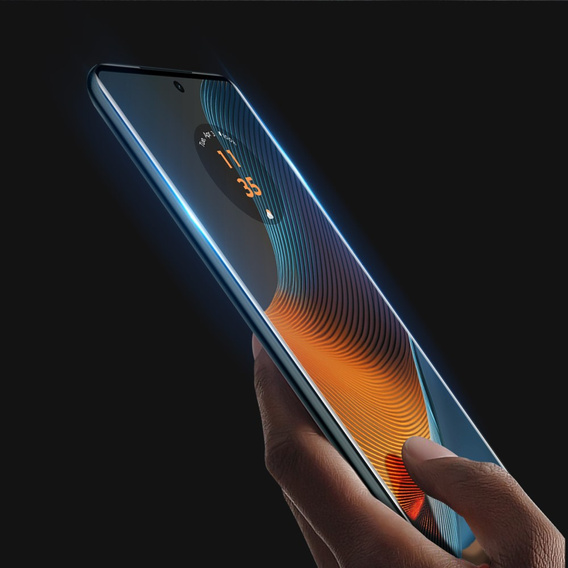 Tempered Glass for Motorola Edge 50 Fusion 5G, Dux Ducis full screen, black frame