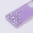 Case for Xiaomi Redmi 12, Glittery, purple