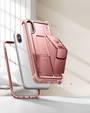 Armored case for iPhone XS Max, Dexnor Full Body, pink
