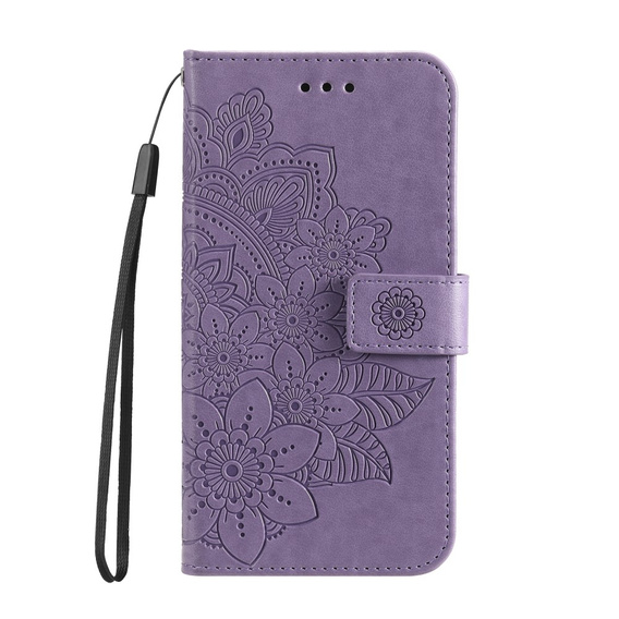 Flip case for Samsung Galaxy A13 4G, Mandala Flower, purple