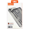 IMAK case for HTC Desire 22 Pro 5G, Dropproof, transparent / black