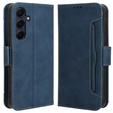 Flip case for Samsung Galaxy A35 5G, Card Slot, blue