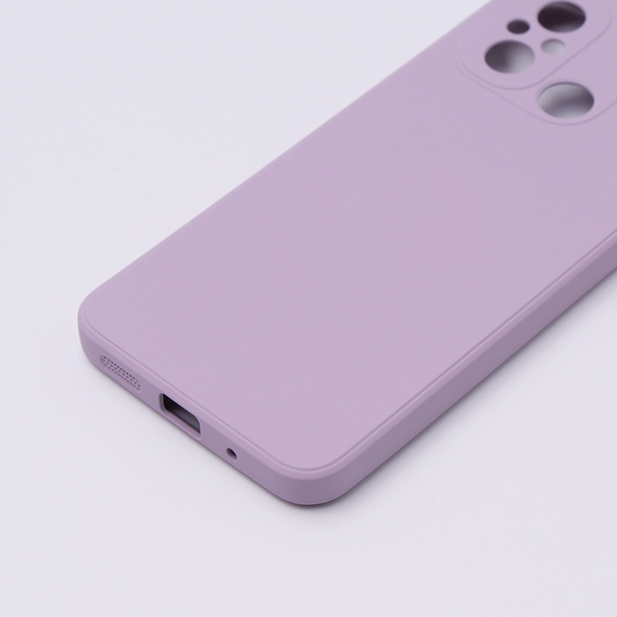 Case for Xiaomi Redmi 12C, Silicone Lite, purple