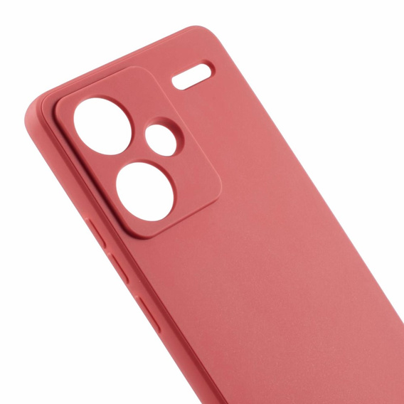 Case for Xiaomi Redmi Note 13 Pro+, Silicone Lite, red