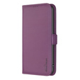 Flip case for Xiaomi Redmi Note 13 5G, BINFEN Wallet, dark purple
