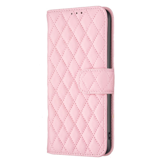 Flip case for Motorola Edge 40 Neo, Wallet, BINFEN COLOR, pink