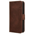 Flip case for Xiaomi Redmi A3, Card Slot, brown