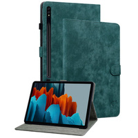 Case for Samsung Galaxy Tab S9, Wallet Pen Slot, green