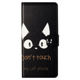 Flip case for Xiaomi Redmi Note 12S, Wallet, don't touch, black