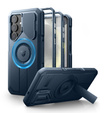 Armored case for Samsung Galaxy S25+ Plus, Dexnor CamProtect MagSafe, blue (Two frames)