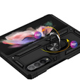 Armor Case for Samsung Galaxy Z Fold3 5G, Nox Case Ring, black