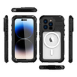 IP68 Waterproof Case for iPhone 14 Pro Max, SHELLBOX MagSafe, black