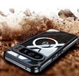 Case for Google Pixel 9 Pro XL, Shockproof, with glass, for MagSafe, black
