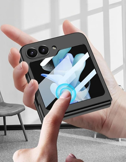 Case for Samsung Galaxy Z Flip7 FE / Z Flip6, PC Case, black