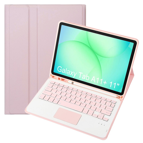 Case with Bluetooth keyboard and touchpad for Samsung Galaxy Tab A11+