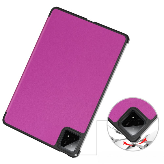 Case for Xiaomi Pad 7 / 7 Pro, Smartcase, purple
