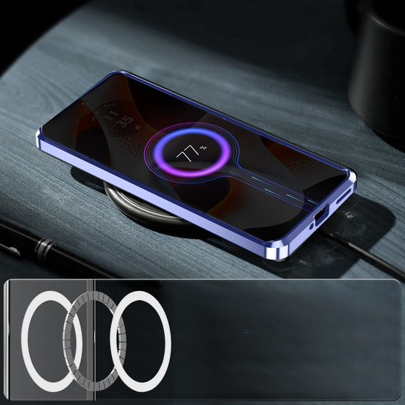 Camera Protection Case for Motorola Edge 50 Pro 5G, CamShield MagSafe, purple