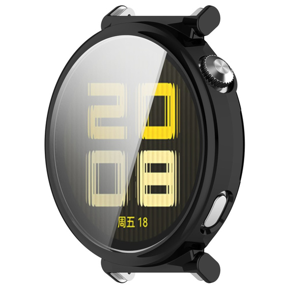 2-in-1 Case with Screen Protector for Huawei Watch GT 5 41mm, black