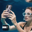 Case for iPhone 17, Waterproof IP68, SHELLBOX MagSafe, black