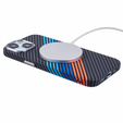 MagSafe's iPhone 15 Case, Carbon Fiber, dark blue