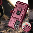 Case for Samsung Galaxy S23 FE, CamShield Slide, pink / red