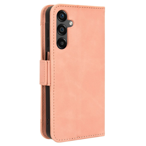 Flip case for Samsung Galaxy M35, Card Slot, pink