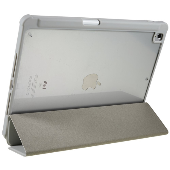 Case for iPad 10.2 2021 / 2020 / 2019, Smartcase Hybrid, with stylus space, grey