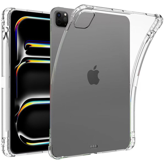 Case for iPad Pro 11" 2024 (5 gen.), Silicone, transparent