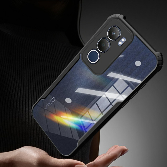 Case for Vivo Y19s, AntiDrop Hybrid, black