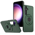 MagSafe case for Samsung Galaxy S24, Military Magnet, Hybrid Case, black