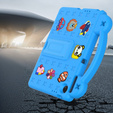 Children's case for Lenovo Tab TB311FU, Cute Patterns, with stand, blue