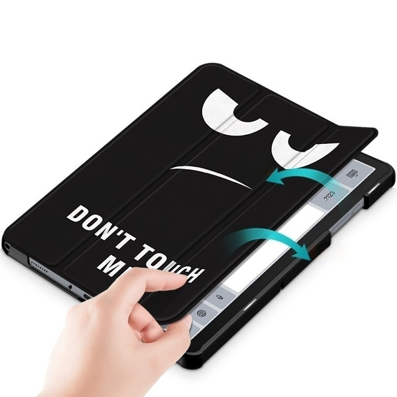 Case for Samsung Galaxy Tab A9+, Smartcase, don't touch me