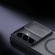 Nillkin CamShield Pro Magnetic Case for Samsung Galaxy A57 5G, transparent/black