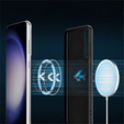 Case for Samsung Galaxy S23, Silicone MagSafe, black